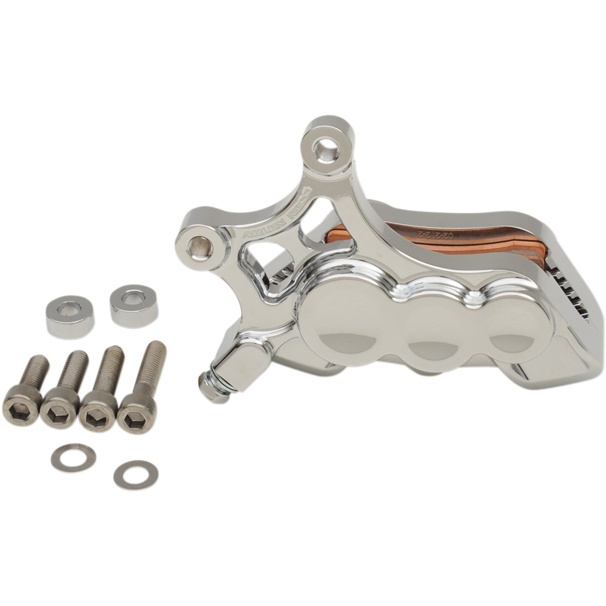 Arlen Ness Ness Tech Six-Piston Differential Bore Caliper Front Right Chrome 14" - 02-212 For Harley Motorcycles 2006-2026