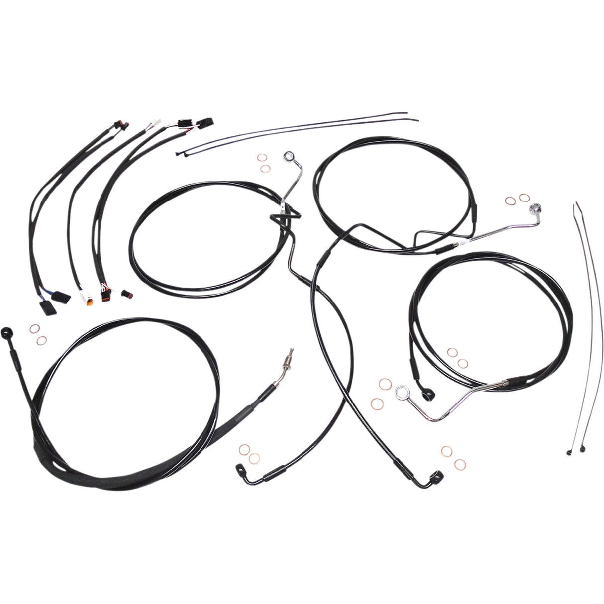 Magnum Shielding Cable Kit - 486411 For Harley Road King Special 2017-2020