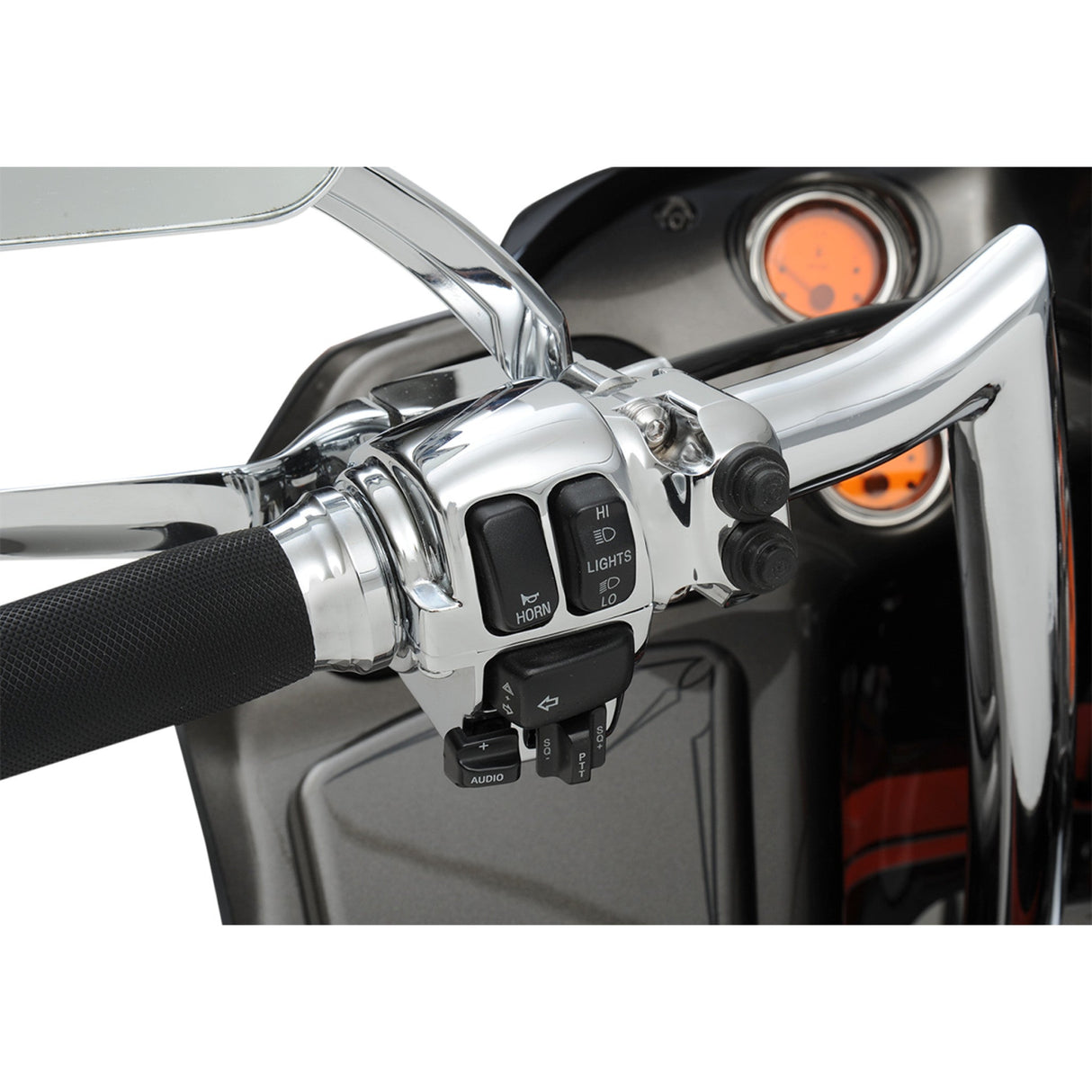 DRAG SPECIALTIES 0616-0091 Handlebar Switch Housing Kit Switch Housing - Cruise - Chrome