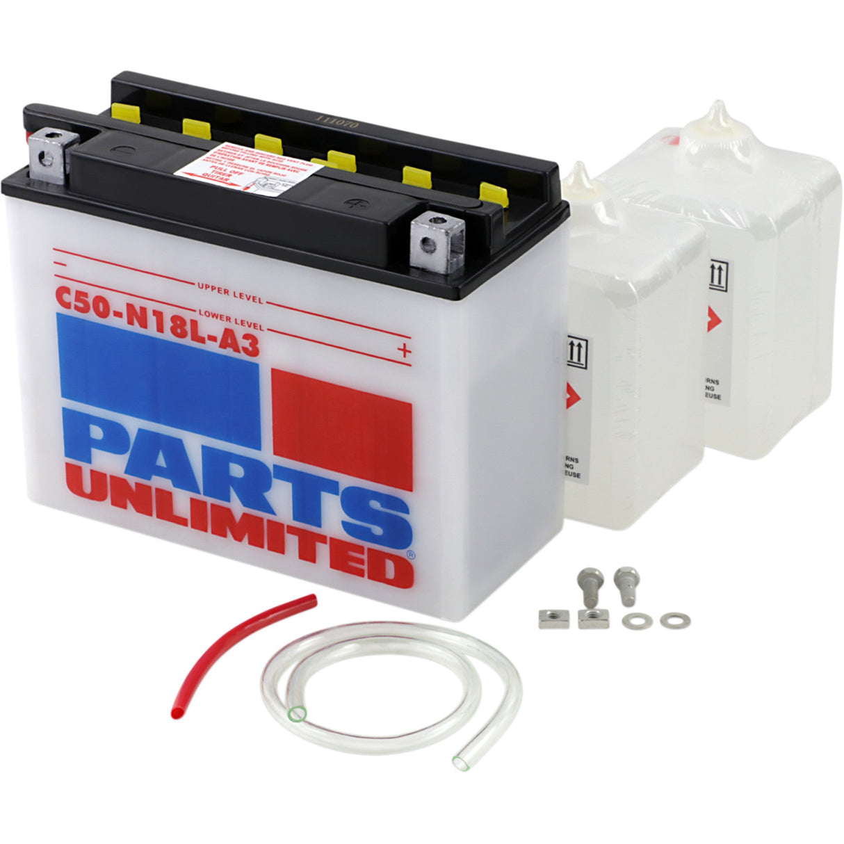 PARTS UNLIMITED 2113-0200 Heavy-Duty 12v Battery Kit Battery - Y50-N18L-A3