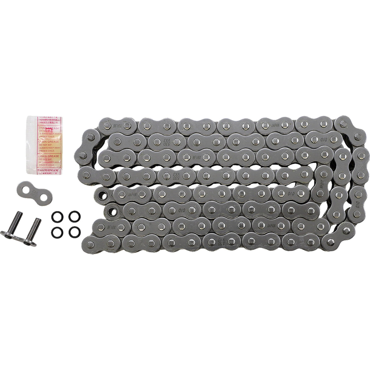 DID 1223-1468 M530VX3X110ZB 530 VX3 Chain 530 VX3 - Drive Chain - 110 Links - Natural