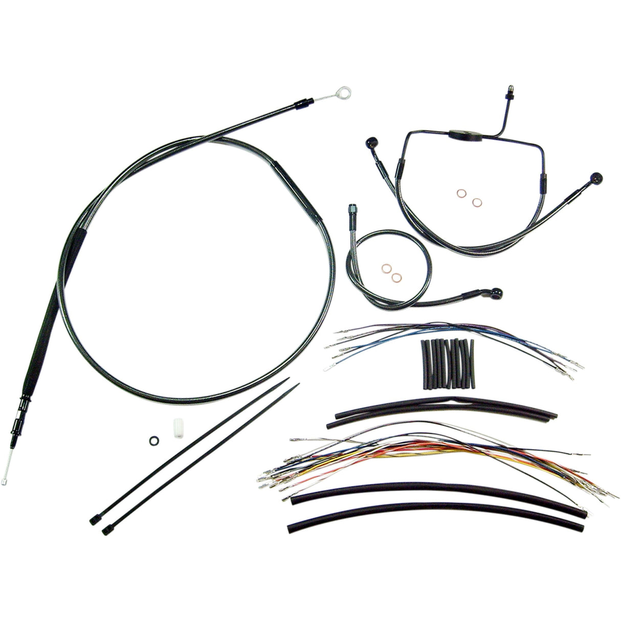 Magnum Shielding Cable Kit - 487303 For Harley Touring 2008-2013