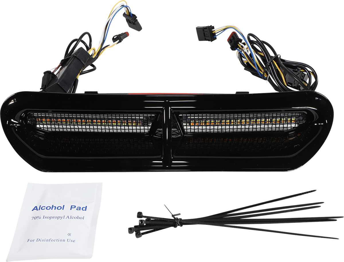 Genesis® 4 All-In-One Dynamic LED Batwing Fairing Vent Insert