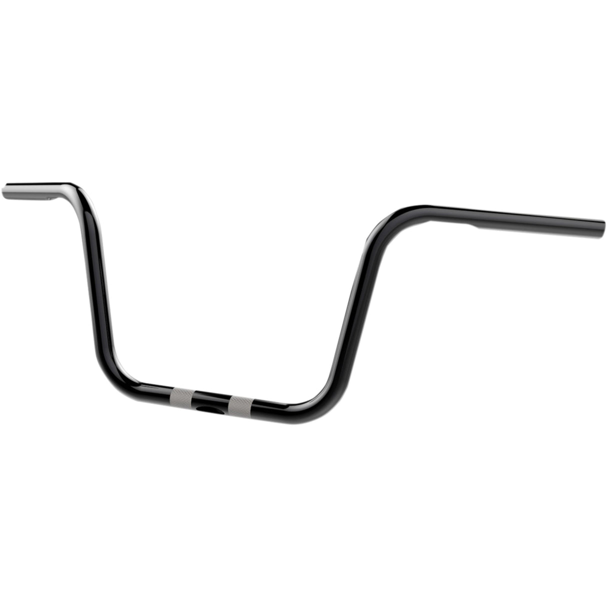 Khrome Werks 1" Handlebar — Bobber Ape Hanger 10" Black - 300860 For Harley Motorcycles 1982-2022