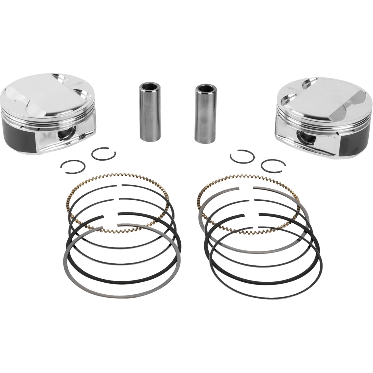 JE PISTONS 0910-7006 398760 Piston Kit 4.075" bore - 4.500" stroke - 12.0:1 cr - 108" m8