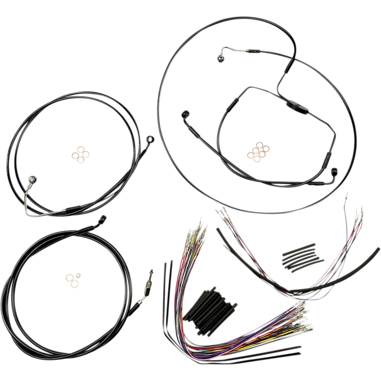 MAGNUM SHIELDING 0662-0746 486001 XR Handlebar Installation Kit - Black