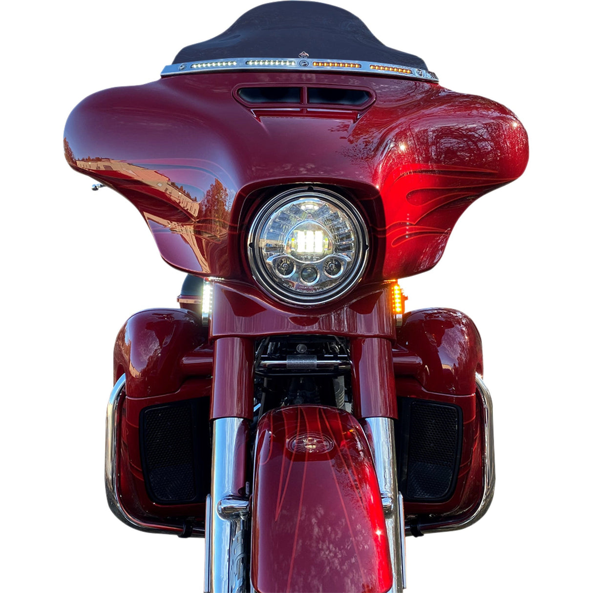 Custom Dynamics Light Bar - PB-DS2-14-C For Harley Touring 1996-2025