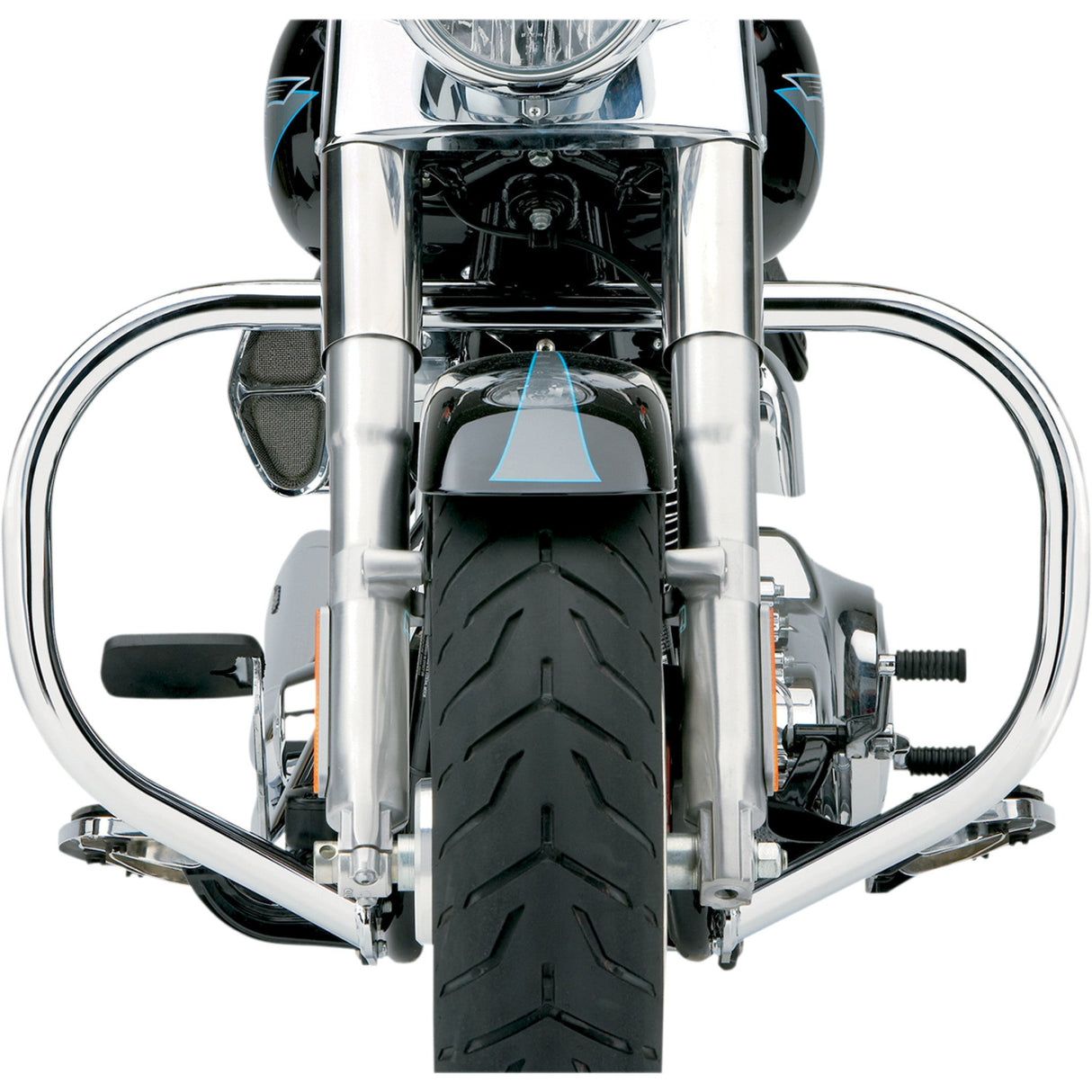 COBRA 0505-1129 601-2205 Fatty Freeway Bar - Chrome - FLSTC