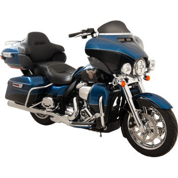 Klock Werks Flare® Windshield 5" Black - KWW-01-0319 For Harley Touring 2014-2025