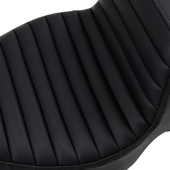 Saddlemen Extended Reach Step-Up Seats Tuck-N-Roll Black - 808-07B-171EXT For Harley Touring 2008-2025