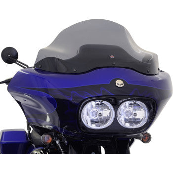 Klock Werks Sport Flare® Windshield 12" Dark Smoke - KWW-01-0232 For Harley Road Glide 1998-2013