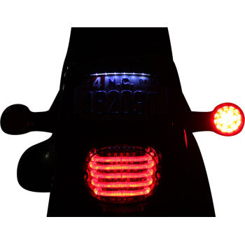 Custom Dynamics ProBEAM® Turn Signal Inserts 1156 Red - PB-R-1156 For Harley Motorcycles 2000-2024