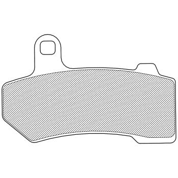 Drag Specialties Sintered Metal Harley Buell Brake Pads For Harley Motorcycles 2006-2022