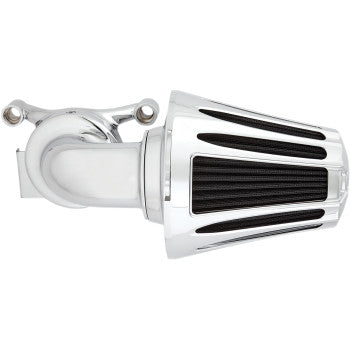 Arlen Ness Monster Sucker® Air Cleaner Kit — Deep Cut Chrome - 81-032 For Harley Motorcycles 2017-2025