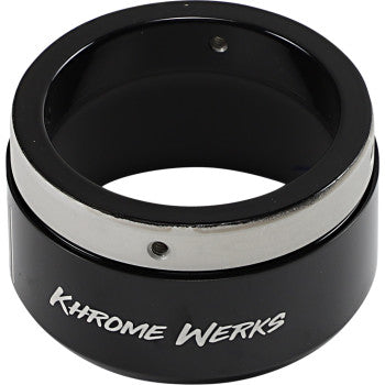 KHROME WERKS 1861-1452 200658P 4.5" Replacement Klassic End Cap Tip - Left