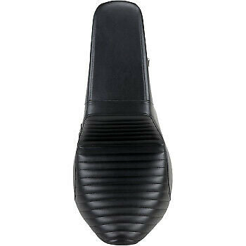 LePera Kickflip Seat — Pleated Black FX - LY-590PT For Harley Softail 2018-2023