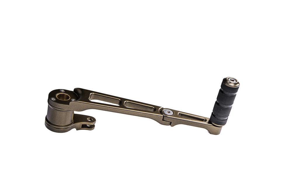 Santoro Fabworx SF30030 Just THE TIP ADJ BRK ARM Black With TOE PEG Black For Harley Touring 2015-2026