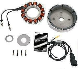 Cycle Electric Alternator Kit Rigid Mount 4-Speed - CE-60AR For Harley Motorcycles 1980-1984