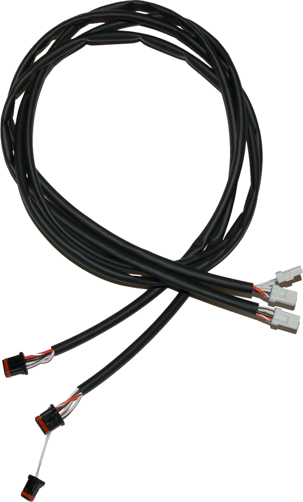 Namz Custom Cycle Hbar Cntrl Cmplt Harness 48" Plugnplay - NHCX-CB14 For Harley Touring 2014-2021