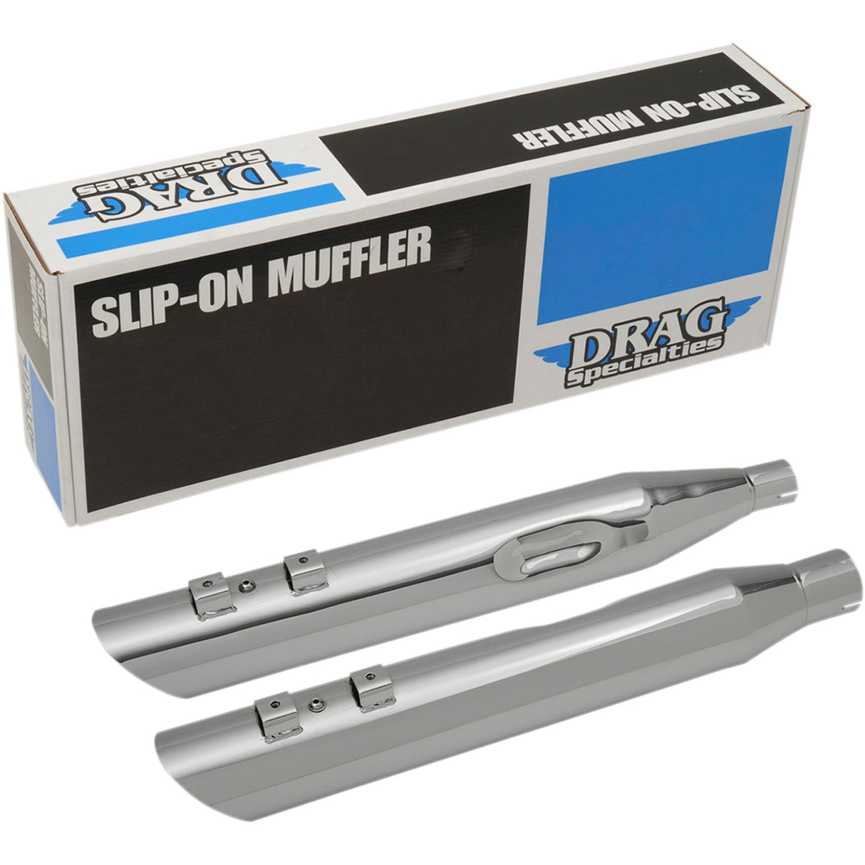 DRAG SPECIALTIES Slashdown Slip-On Mufflers 3-1/2"