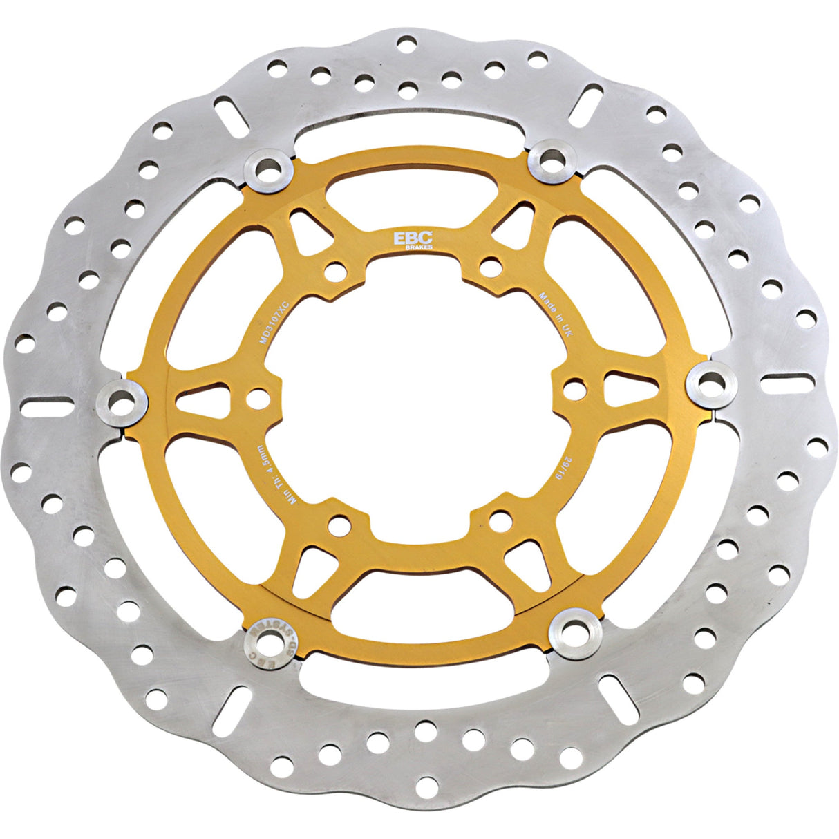 EBC 1710-3304 MD3107XC Pro-Lite XC Contour Brake Rotor Brake Rotor - Suzuki