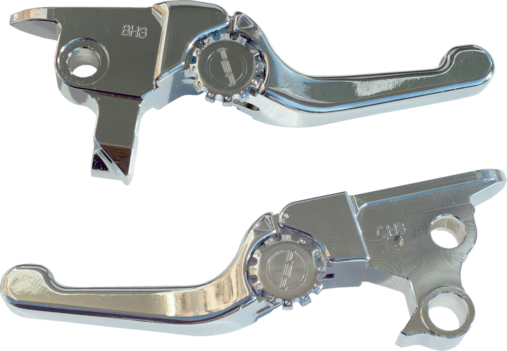 Psr Anthem Shorty Lever SET Chrome - 12-01652-20 For Harley Touring 2008-2016