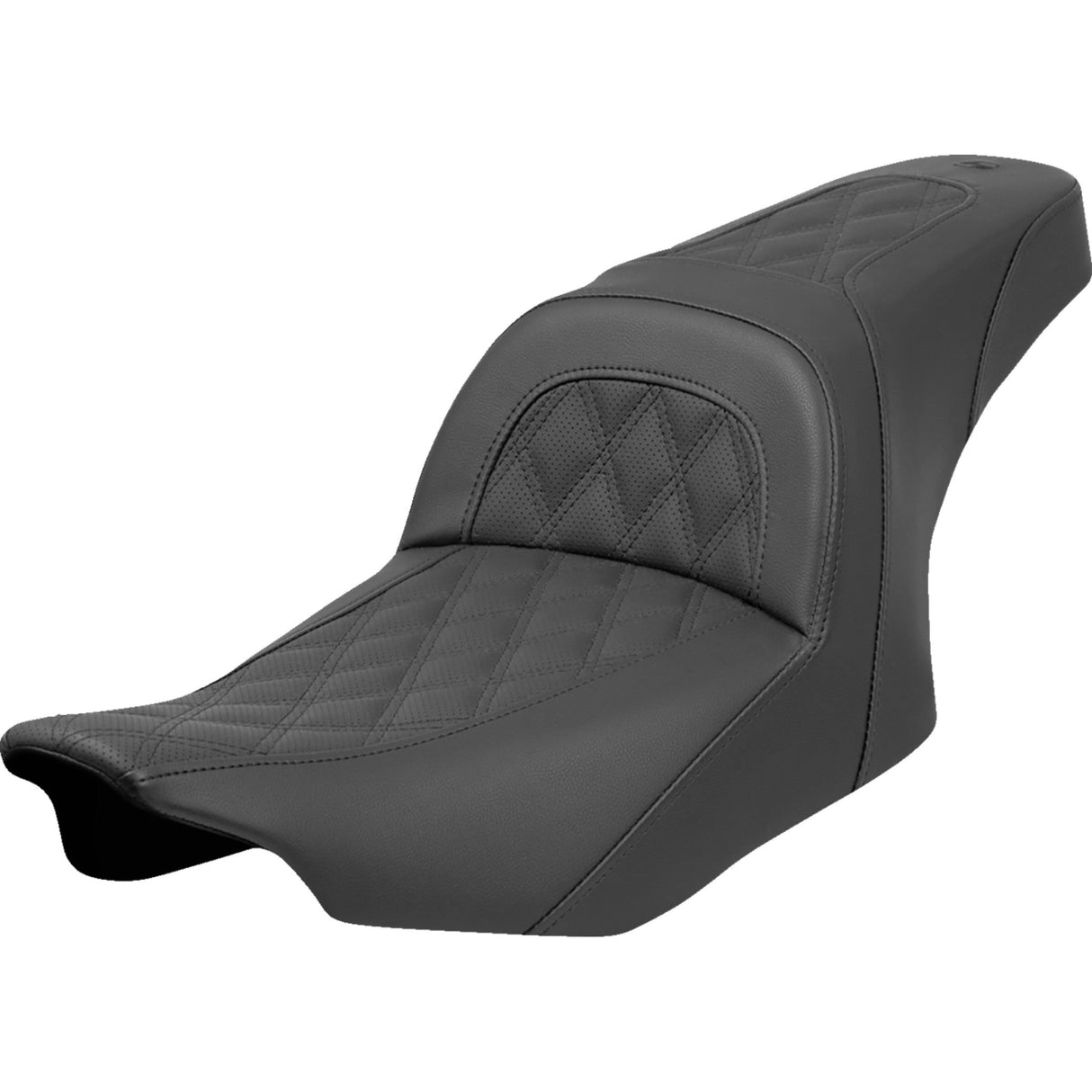 Saddlemen Slim Seat Lattice Stitch - 823-07-162 For Harley Touring 2023-2026