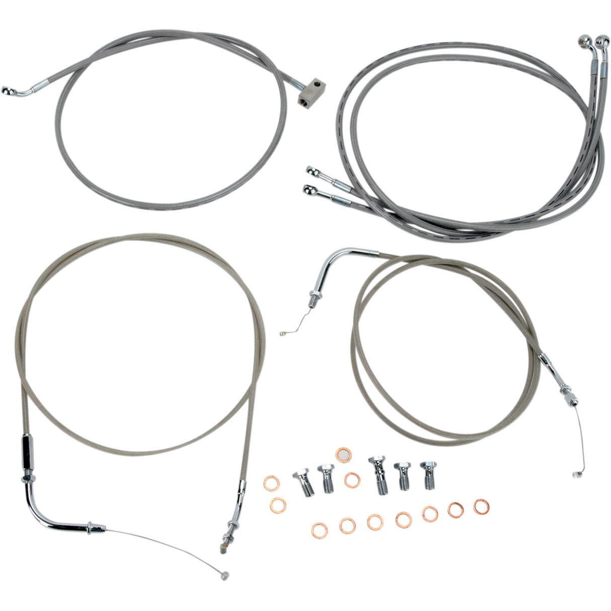 Baron Cable Kit - BA-8059KT-18 Yamaha Roadliner / XV1900CT Stratoliner / 1900 Stratoliner / 1900 Roadliner 2006-2015