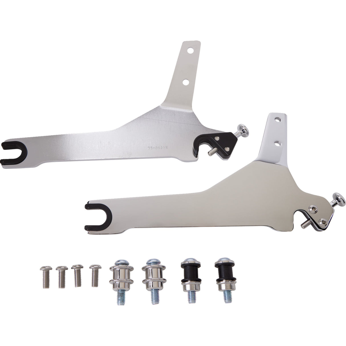 COBRA 1501-0607 602-2007 Detachable Backrest Kit - 14" - Chrome - Softail