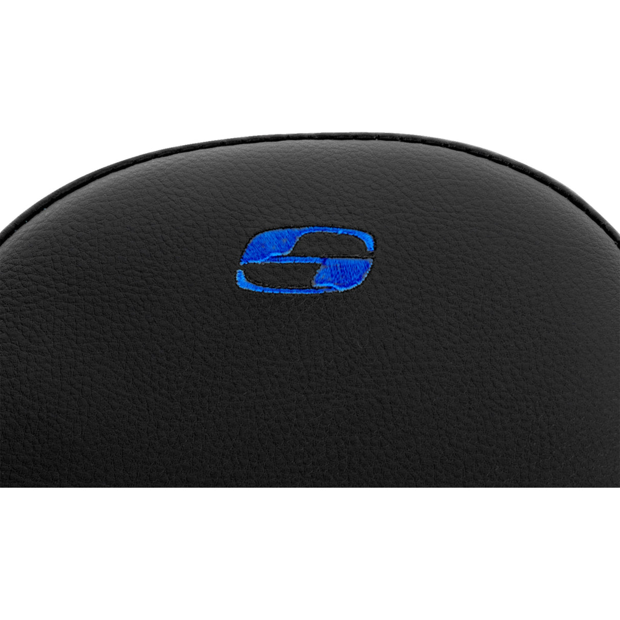 Saddlemen Lattice Stitch Step-Up Seat Front Blue Stitch - 808-07B-17201 For Harley Touring 2008-2023