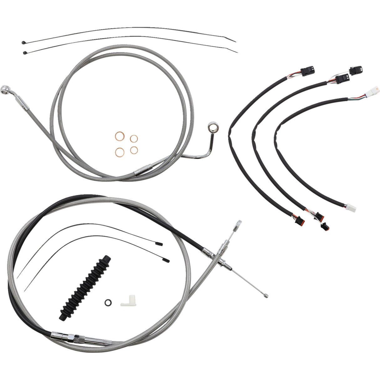 Magnum Shielding Cable Kit - 589981 For Harley Road Glide 2021-2023