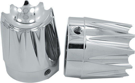 Avon Axle NUT Cover Excalibur Chrome 1" - AXL-EX-CH For Harley Touring 2008-2019