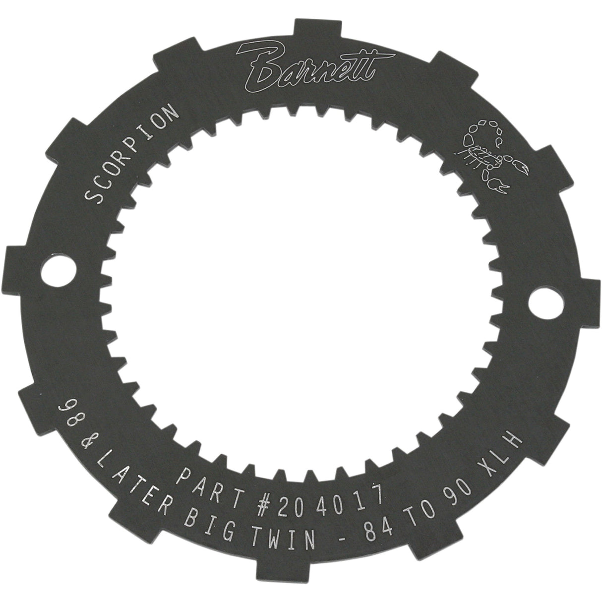 Barnett Scorpion Clutch Lock Plate Clutch Basket Scorpion - 638-30-80098 For Harley Motorcycles 1997-2006