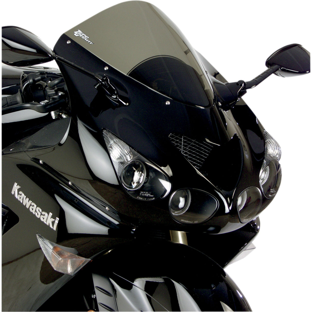 ZERO GRAVITY 2301-0716 20-274-02 SR Series Windscreen Windscreen - Smoke - ZX14/R