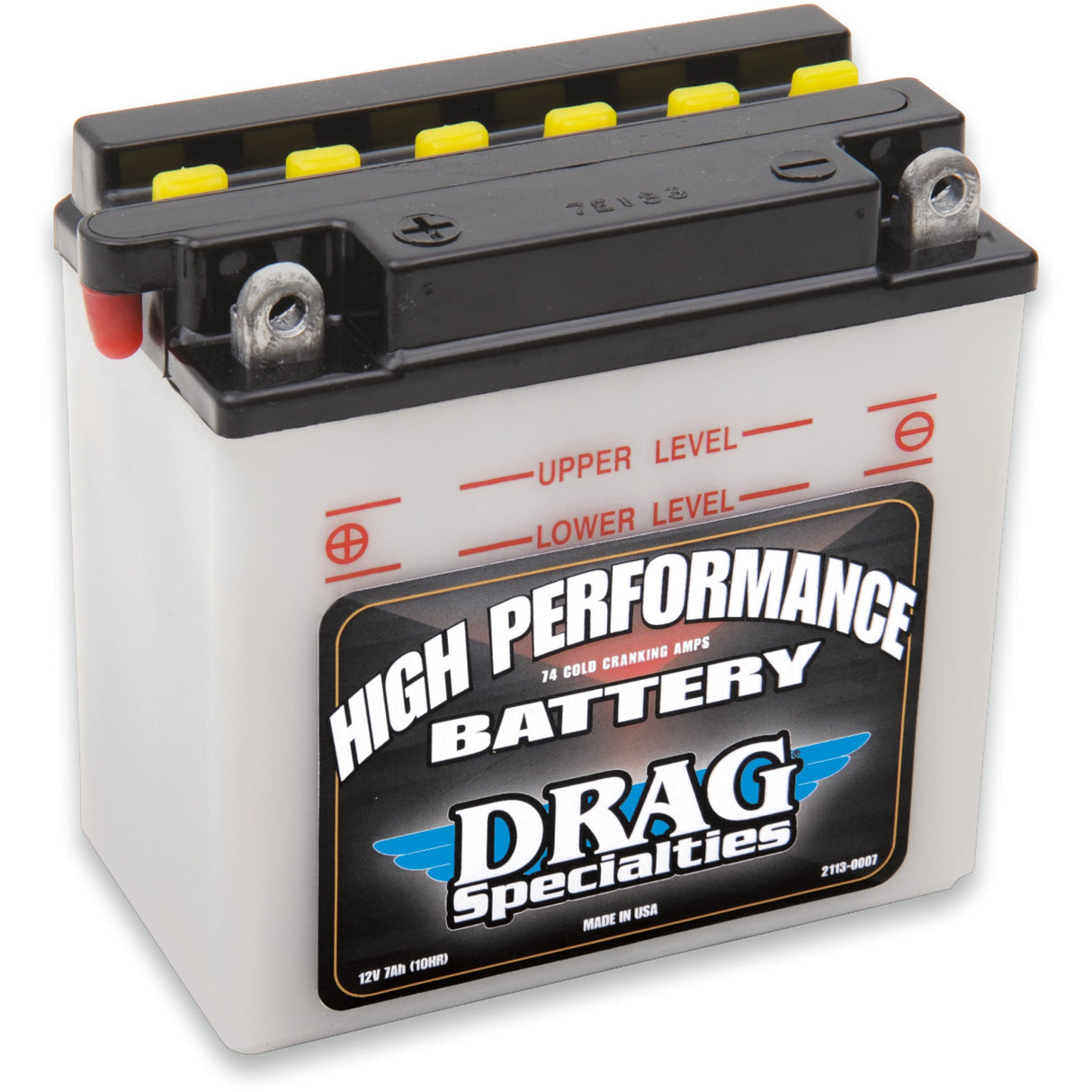 DRAG SPECIALTIES 2113-0007 High Performance Battery 12n7-4a