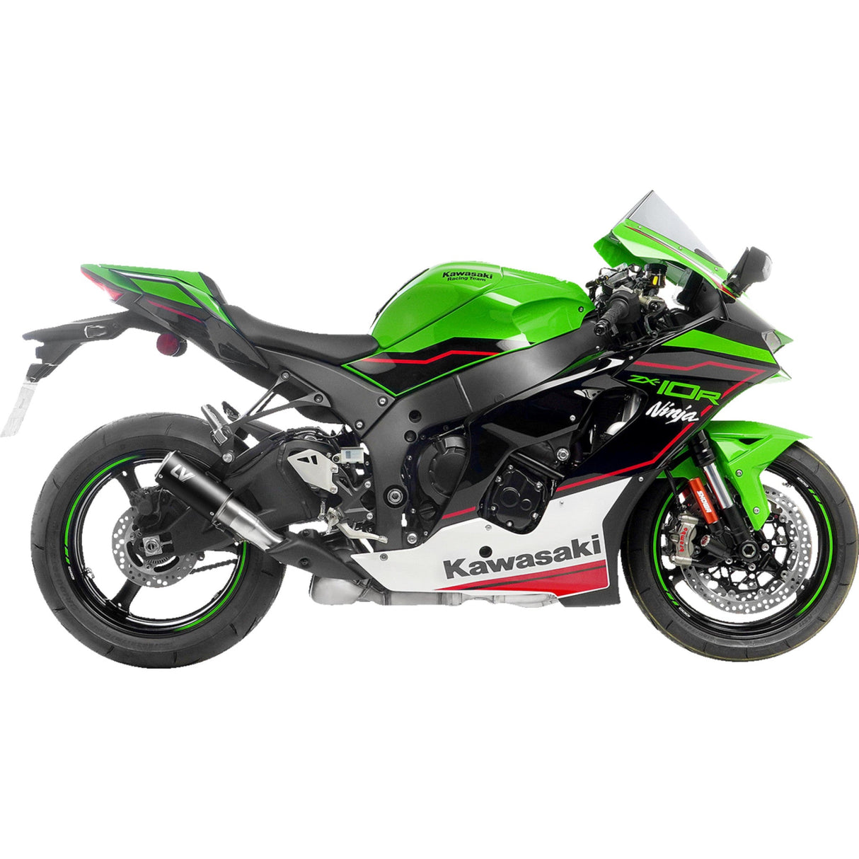 Leovince LV Corsa Muffler - 15406BU Kawasaki Ninja 2016-2024