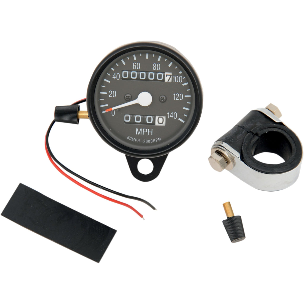 Drag Specialties Gauge - 2210-0251 For Harley 1973-1990