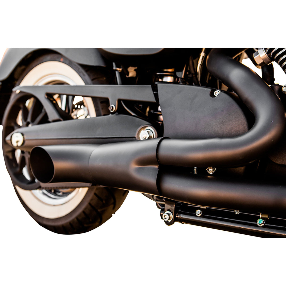 TRASK 1810-2275 TM-3034BK Hot Rod 2:1 Exhaust System Hot Rod 2:1 Exhaust - Black - Victory
