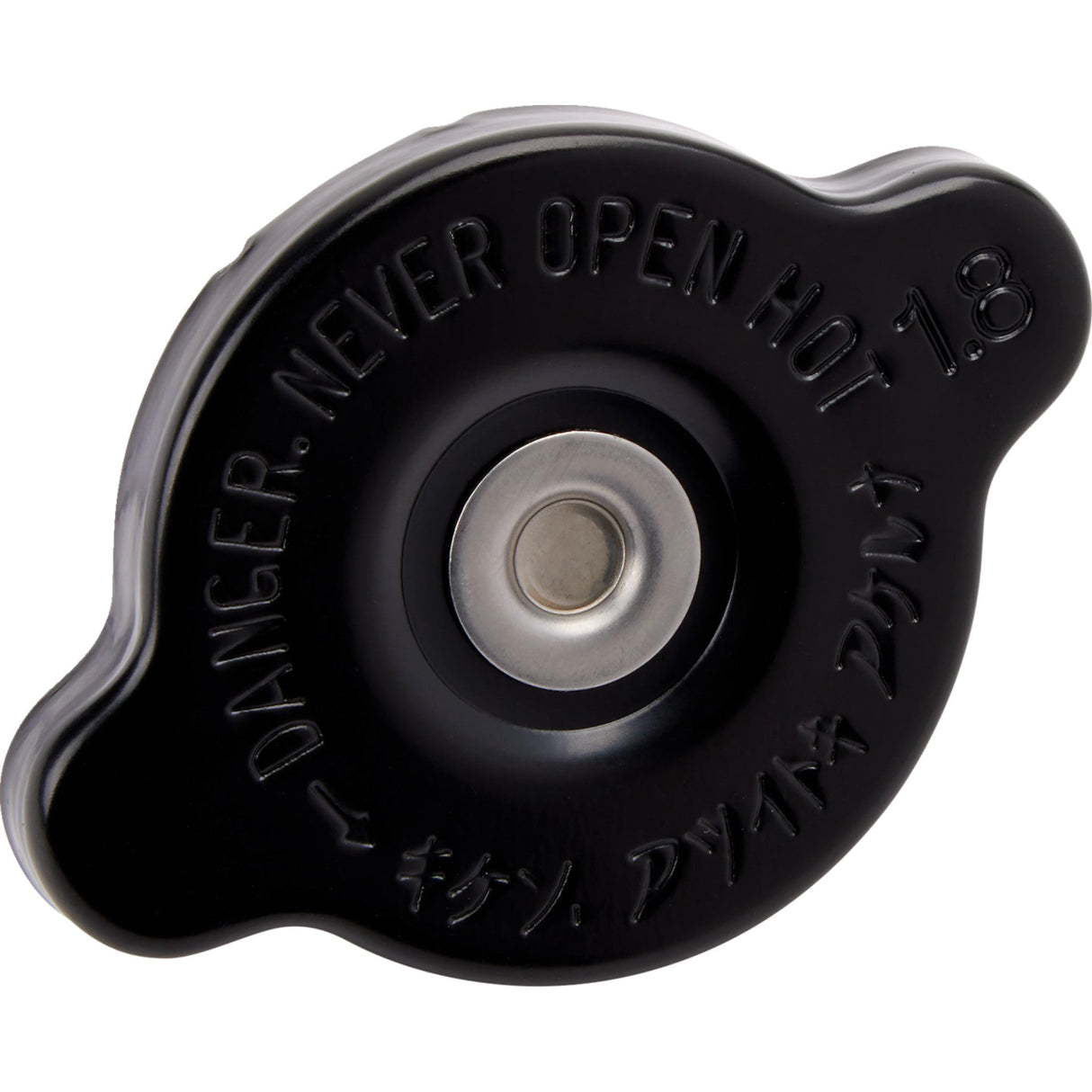 K&S TECHNOLOGIES 1903-0029 58-1018BK High-Pressure Racing Radiator Cap High Pressure Radiator Cap - Black - Black Seal - 26 PSI