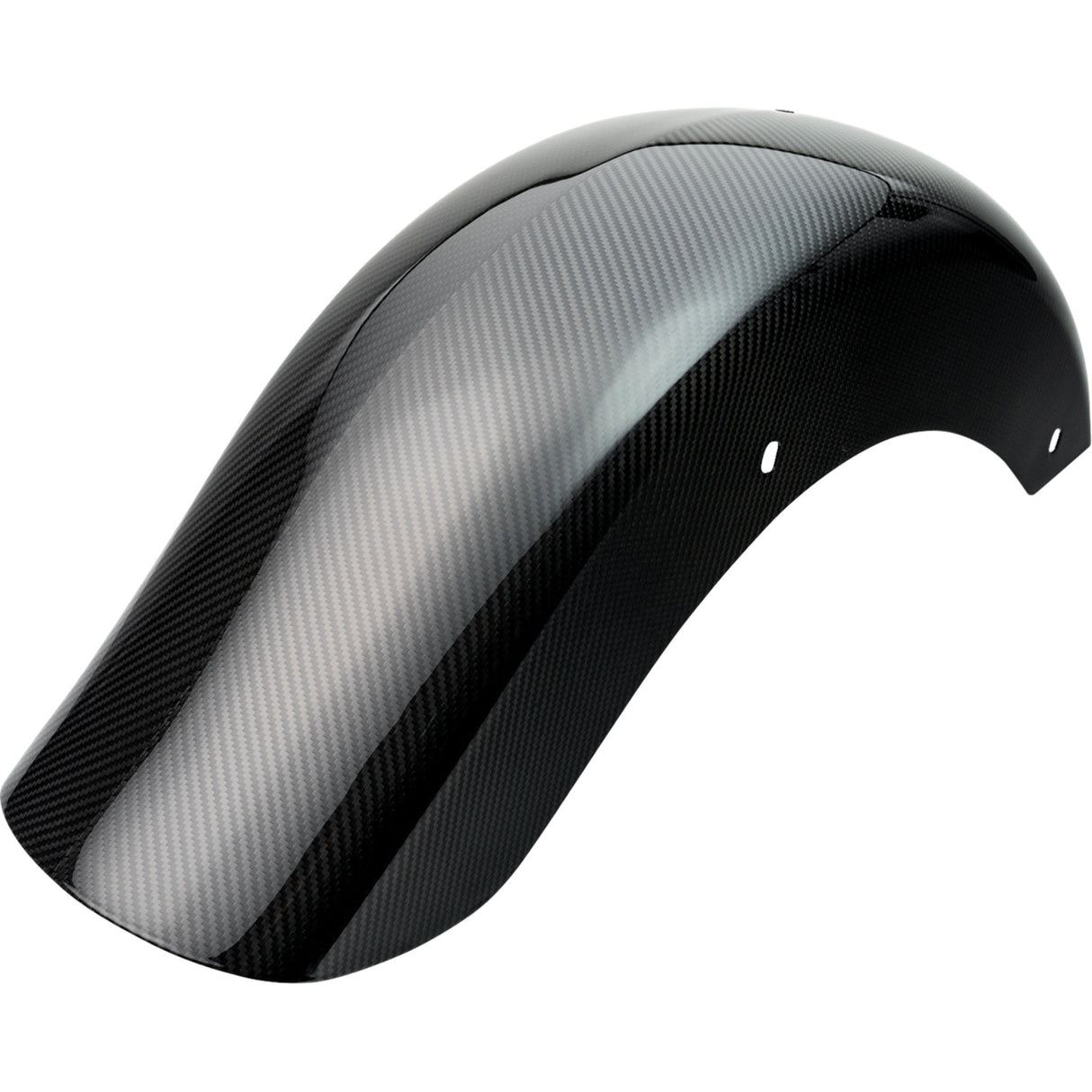 Slyfox Carbon Fiber Rear Fender Rear Gloss Black - 1027-RF3C-G For Harley Motorcycles 2009-2026