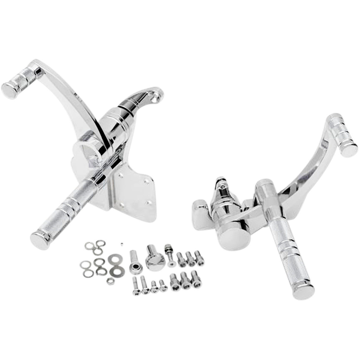 ACCUTRONIX 1622-0233 FC205-SIC Forward Controls Forward Control - Chrome - Diamond