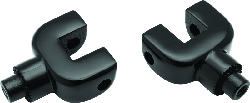 Kuryakyn 8927 Splined Passenger Peg Adapter Indian Black