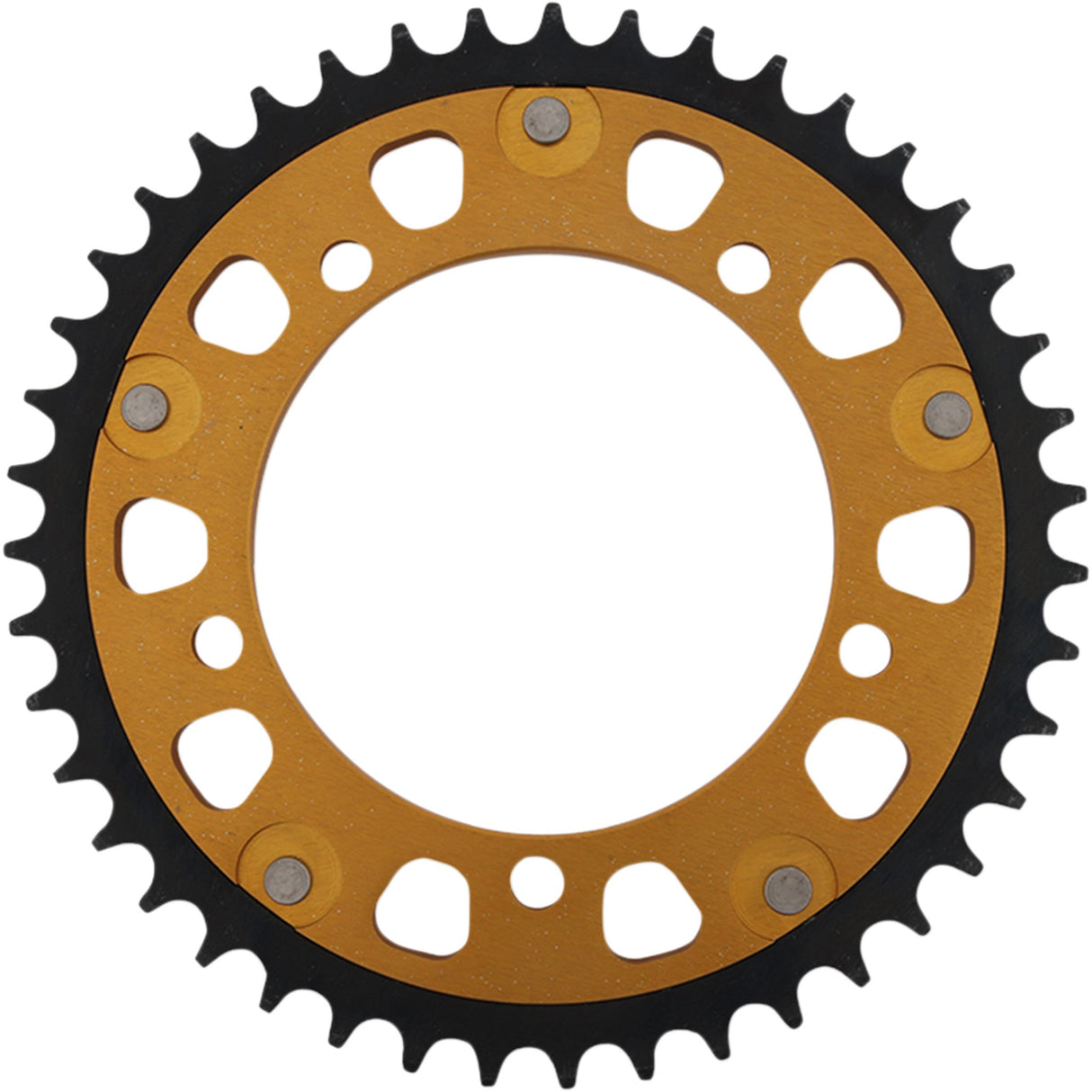 SUPERSPROX 1210-1957 RST-1792-43-GLD Stealth Rear Sprocket 43 tooth - gold - suzuki/triumph