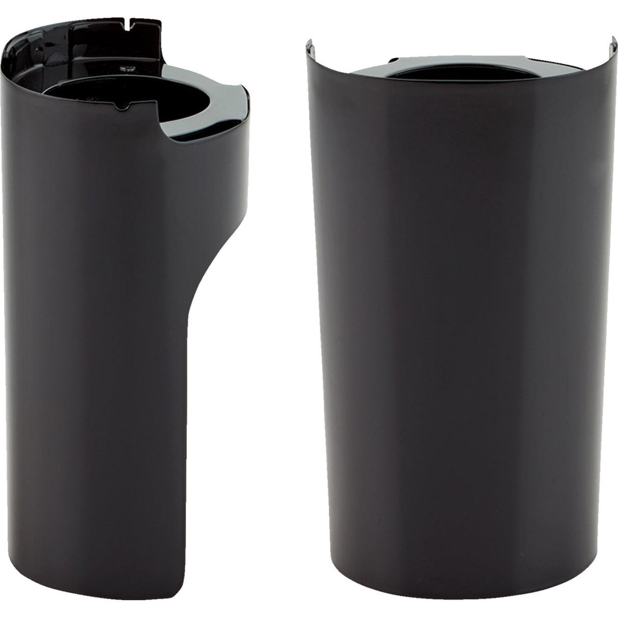 Arlen Ness Fork Boot Covers Gloss Black Powdercoat Smooth - 125-000 For Harley Touring 2014-2026