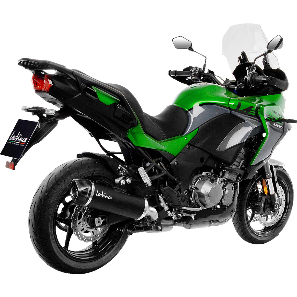 Leovince Nero Muffler - 14057U For Honda CB500F / CBR500R 2019-2023 | Kawasaki Versys + / Versys 1000 2019-2023