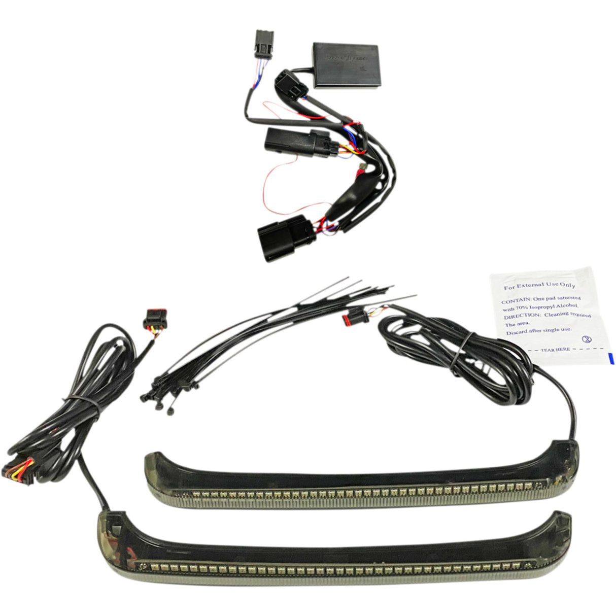Custom Dynamics LED Low-Profile Bagz™ Accent Lights Smoke Lens - CD-LPDC-BCM-S For Harley Touring 2014-2025