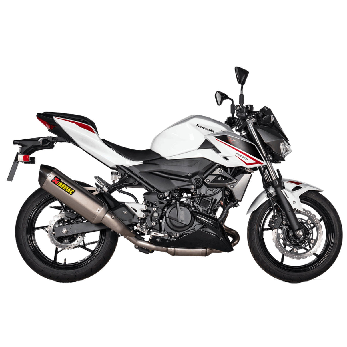 AKRAPOVIC 1811-4372 S-K4SO7-HRT Slip-On Line Muffler titanium