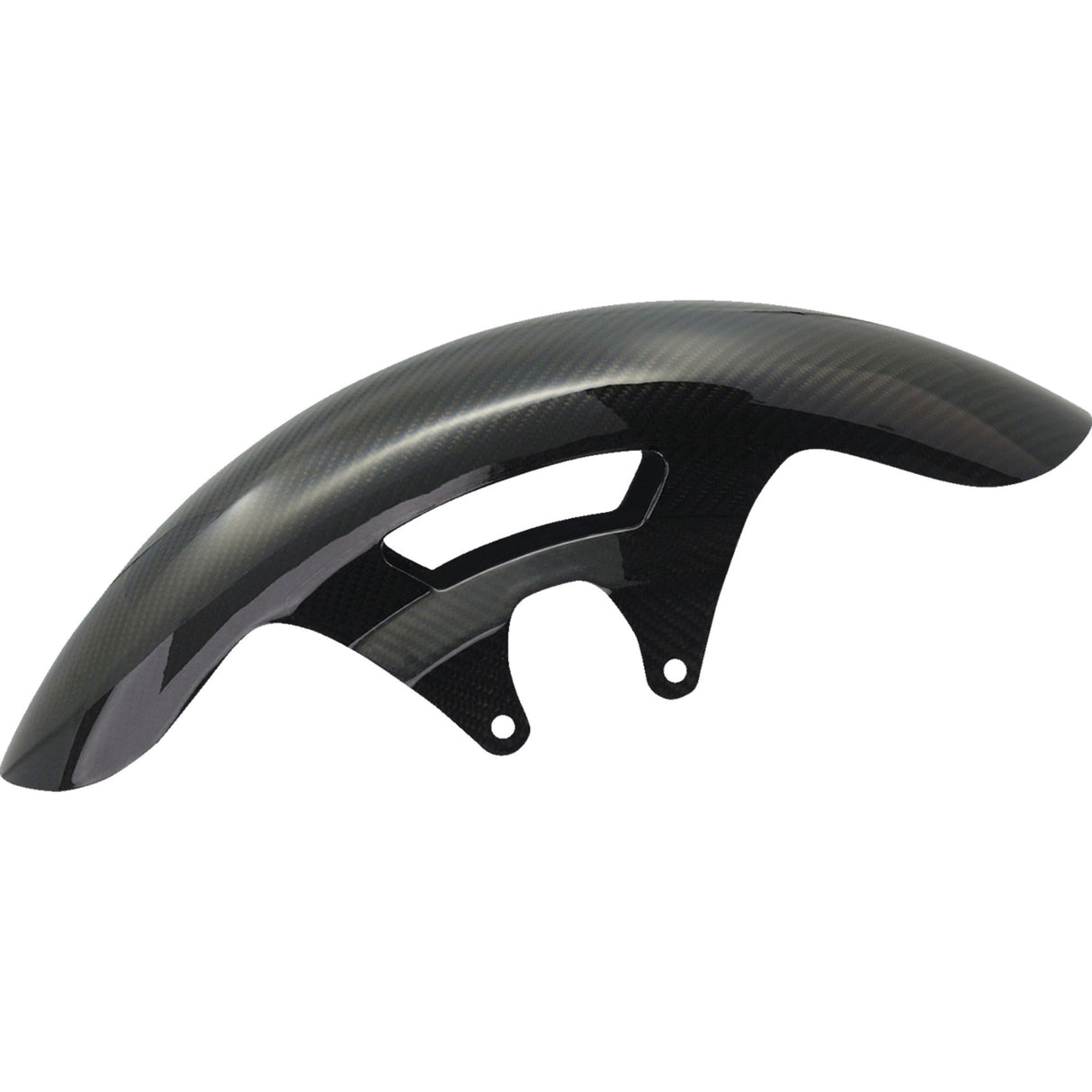 Arlen Ness 19" Cafe Carbon Fiber Front Fender Cafe 19" - 210-011 For Harley Road Glide 1999-2013
