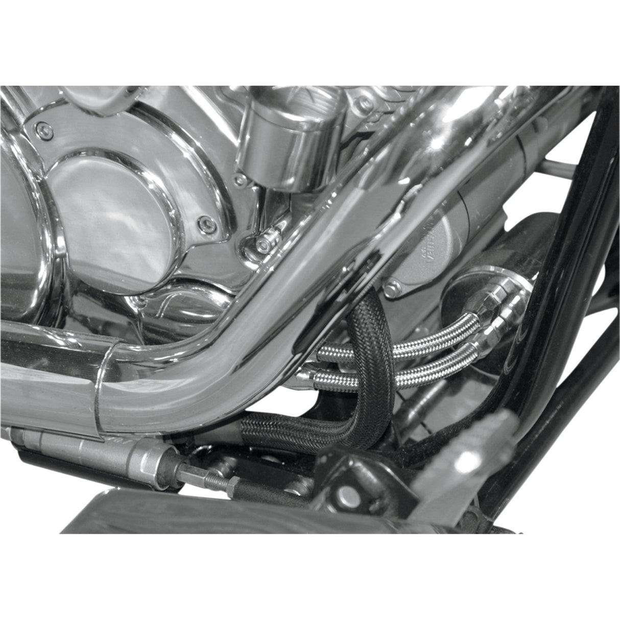 Baron Relocation Kit - BA-2640-00 Yamaha V-Star 1100 1999-2009