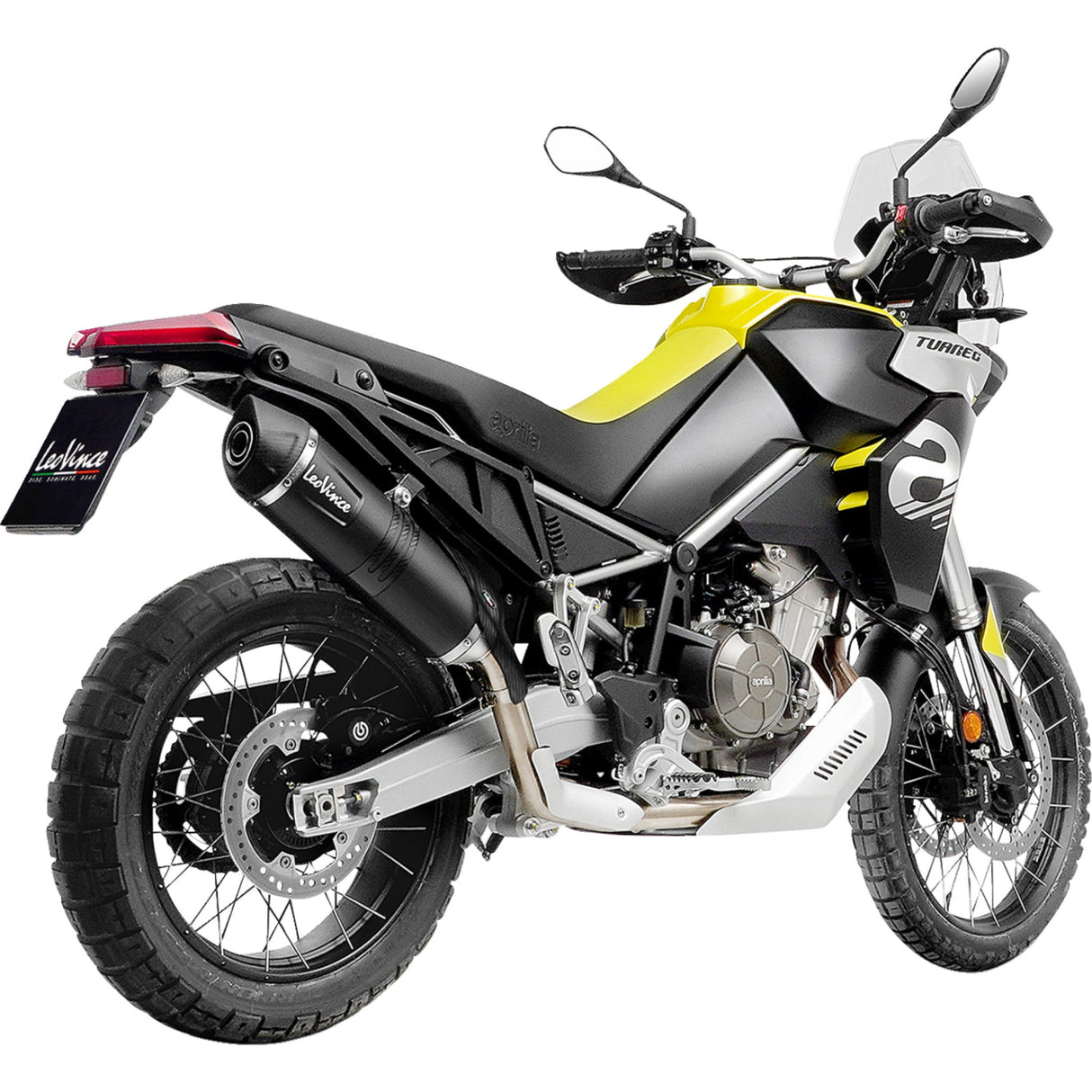 Leovince LV One Evo Muffler - 14402EBU Aprilia Tuareg 660 2022-2025